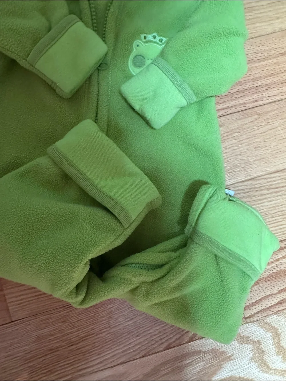 VINTAGE OSHKOSH BABY ALIEN ONE PIECE GREEN M(3/6)
